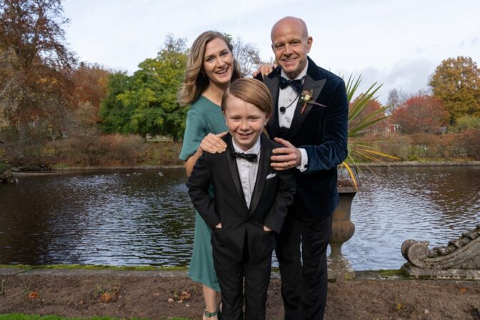 Familjen Andersson med Håkan Bråkan i spetsen.