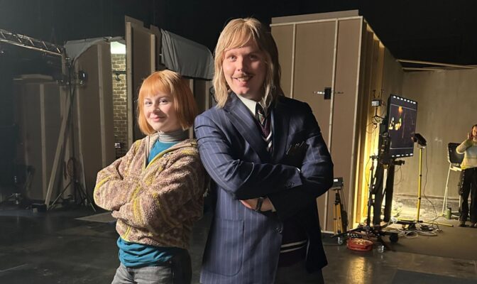 Matilda Gross och Alfred Svensson.