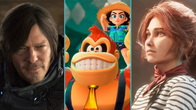 "Death Stranding 2: On the Beach", "Donkey Kong Bananza" och "Clair Obscur: Expedition 33".