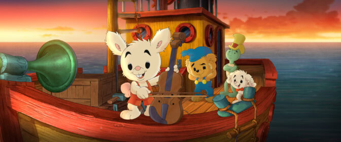 Bamse på de sju haven.