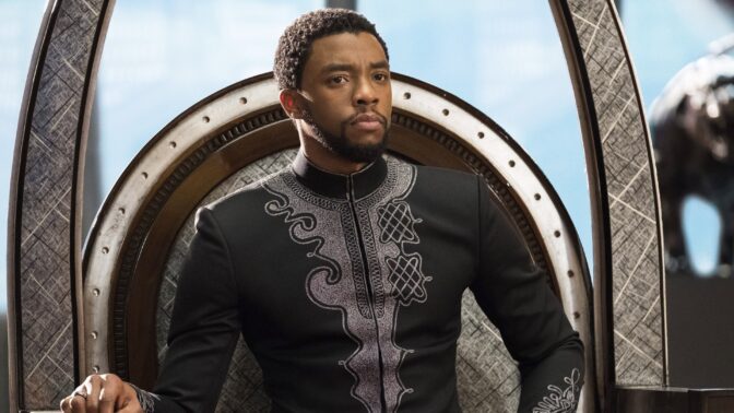 Chadwick Boseman, "Black Panther", 2018