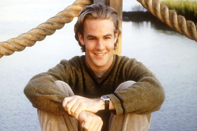 James van der Beek som Dawson i "Dawson's Creek".