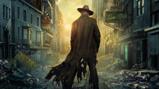 Walton Goggins som The Ghoul i säsong 2 av "Fallout".