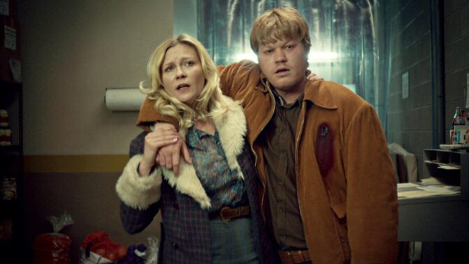 Kirsten Dunst och Jesse Plemons i säsong 2 av "Fargo"