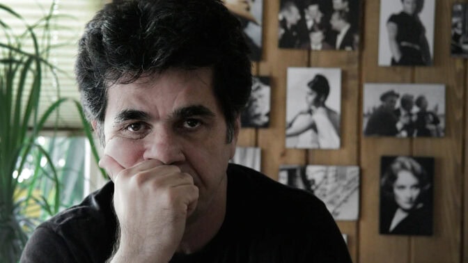 Jafar Panahi i "This Is Not a Film" – som han regisserade i husarrest 2011.