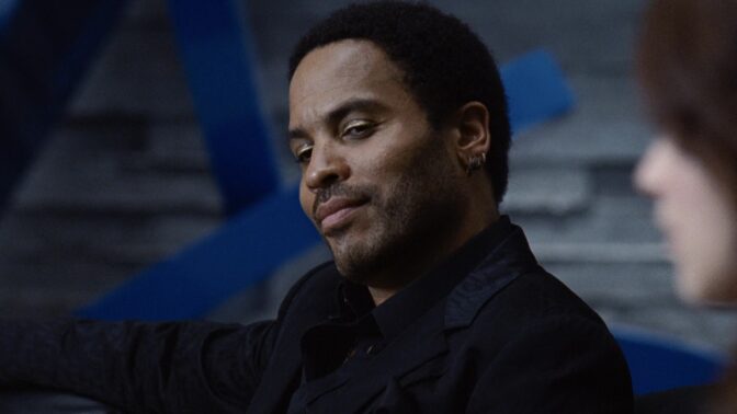 Lenny Kravitz som Cinna i "The Hunger Games".