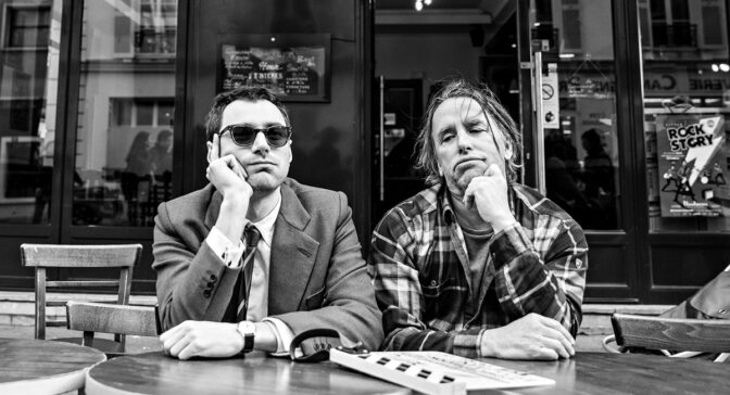 Linklater på inspelningen.