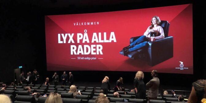 Nordisk Film Bio finns i Uppsala och Malmö.