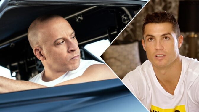 Vin Diesel värvar fotbollsstjärna.