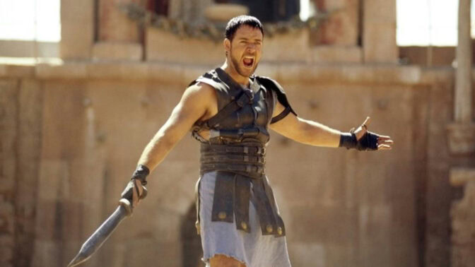 Russell Crowe som Maximus i "Gladiator".