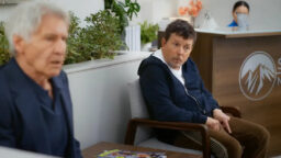 Se Michael J. Fox skådespela för första gången på 5 år – gör scener mot Harrison Ford