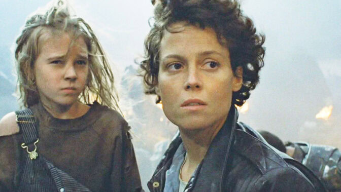Sigourney Weaver i "Aliens"