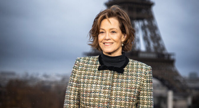 Sigourney Weaver i Paris.