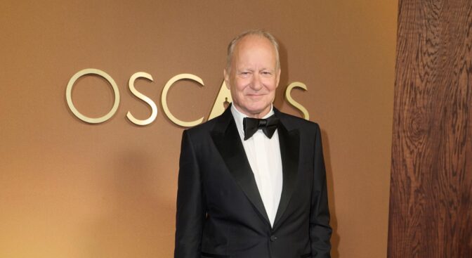 Stellan Skarsgård på Oscarsgalej.