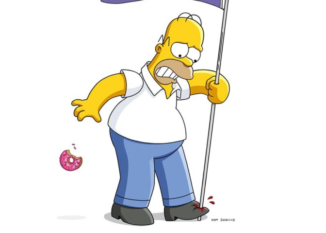 Homer Simpson. 