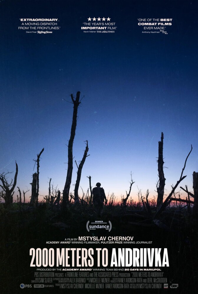 2000 meter till Andrijivka