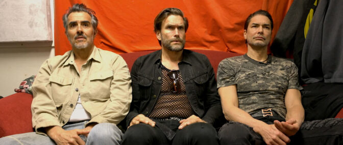 Soffmys med Rafael, Knut och Marcus.