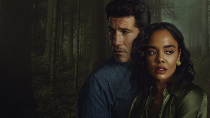 Jon Bernthal och Tessa Thompson axlar huvudrollerna tillsammans i den nya kriminalserien "His & Hers".