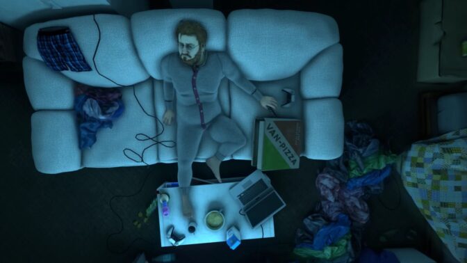 Spelet "Baby Steps" från 2025. 