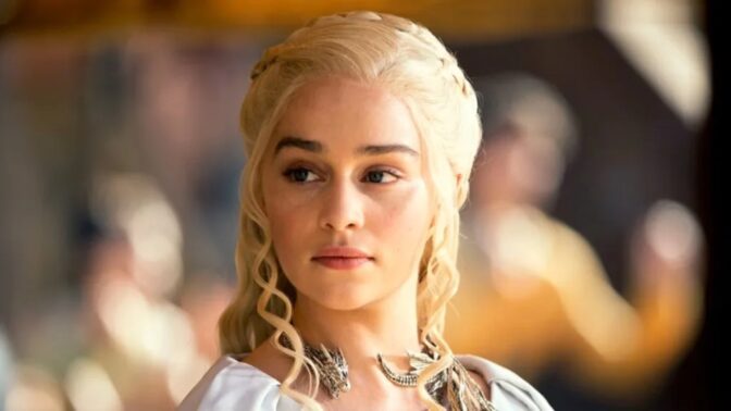 Emilia Clarke i "Game of Thrones". 