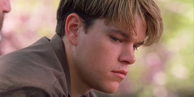 Matt Damon i "Will Hunting".