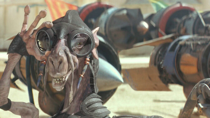 "Star Wars: Episod 1 - Det mörka hotet".