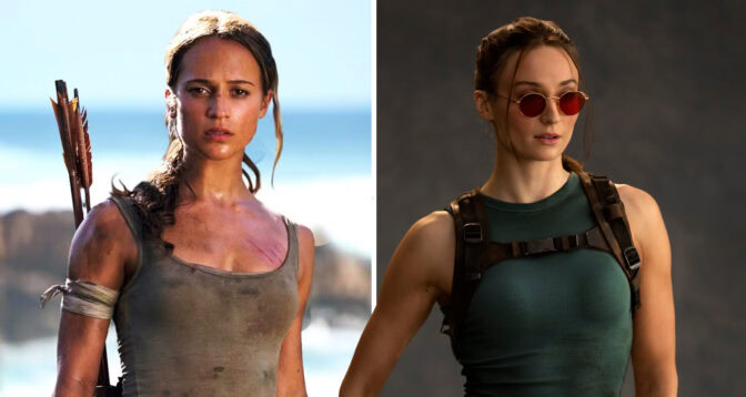 Alicia Vikander and Sophie Tuner. (Photo: MGM/Amazon)