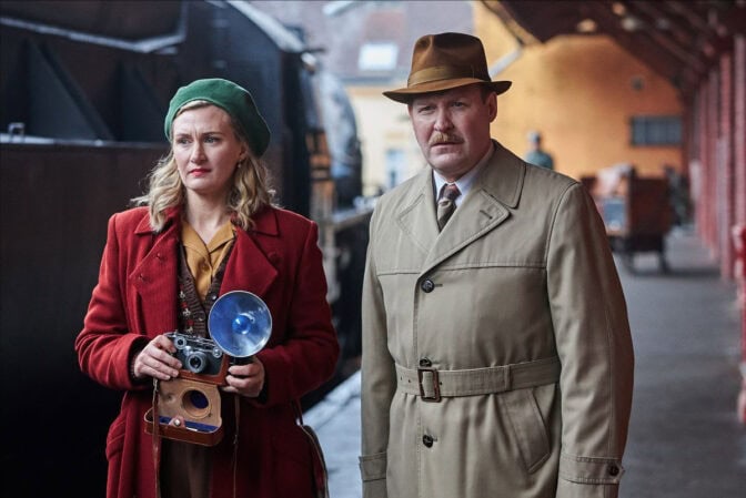 Henrik Dorsin och Sissela Benn.