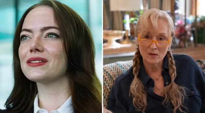 Emma Stone och Meryl Streep.