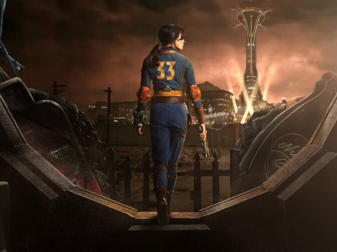 Lucy i New Vegas... en stad där man hittar många monster.