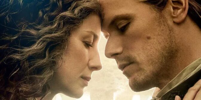 Snart färdigmyst för Caitríona Balfe och Sam Heughan.