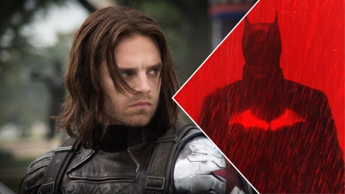 Sebastian Stan och Batman.