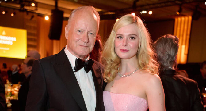 Både Stellan Skarsgård och Elle Fanning hoppas på Oscarsvinst.