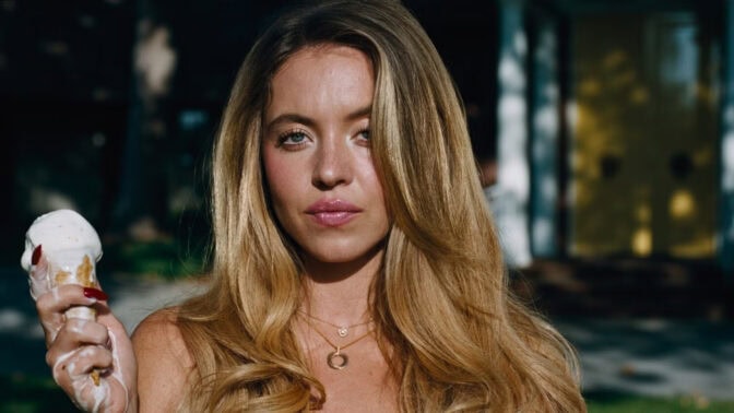 Sydney Sweeney i "Euphoria" säsong tre.