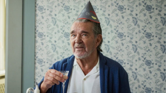 Kjell Bergqvist i "Grannfejden".