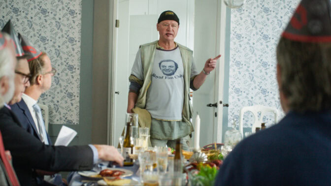 Robert Gustafsson i "Grannfejden".