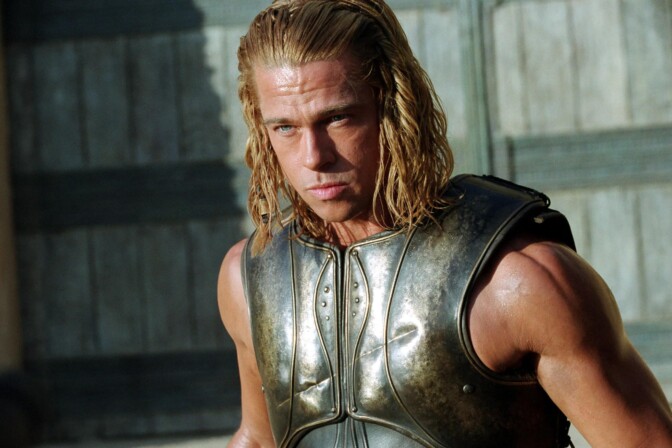 Brad Pitt i "Troja"