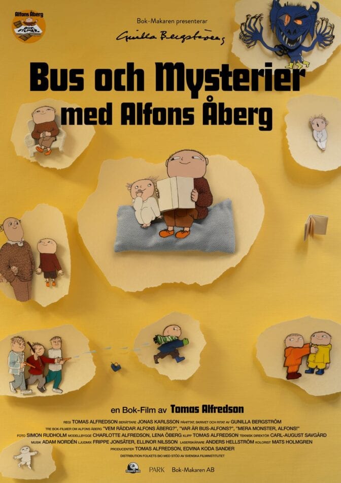 Bus och mysterier med Alfons Åberg