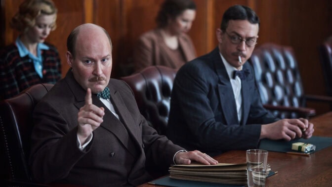 "Aja baja, Tyskland" - Henrik Dorsin och Oscar Töringe i nazistkamp