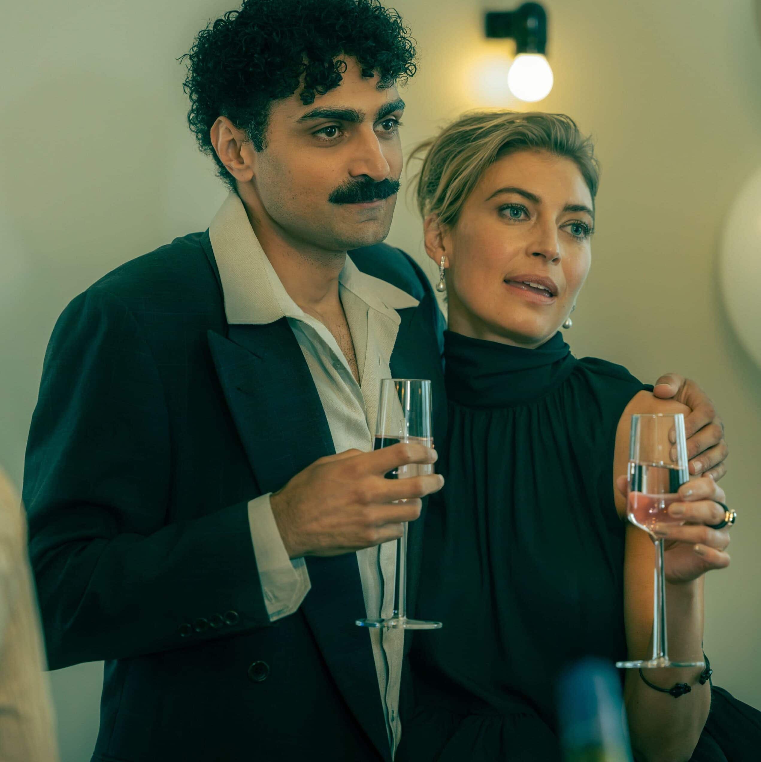 Alexander Abdallah och Cecilia Forss i "Doktor Glas"