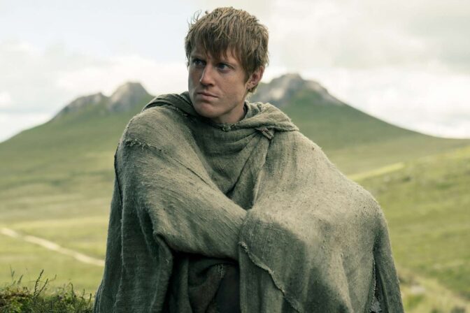 Peter Claffey som Dunk i "A Knight of the Seven Kingdoms".