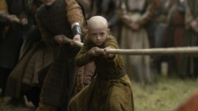 Dexter Sol Ansell som Egg i "A Knight of the Seven Kingdoms".