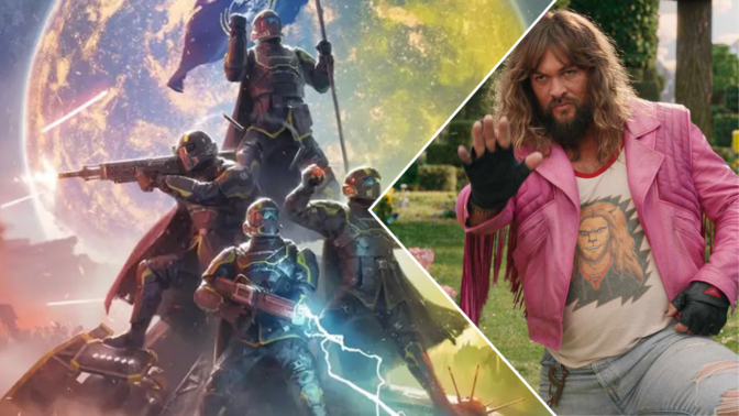 "Helldivers" och Jason Momoa