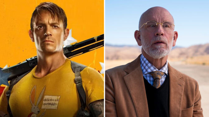 Joel Kinnaman och John Malkovich