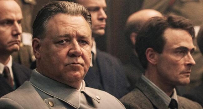 Russell Crowe spelar Hermann Göring i "Nürnberg"
