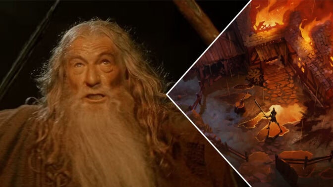 "F*an också", säger Gandalf.