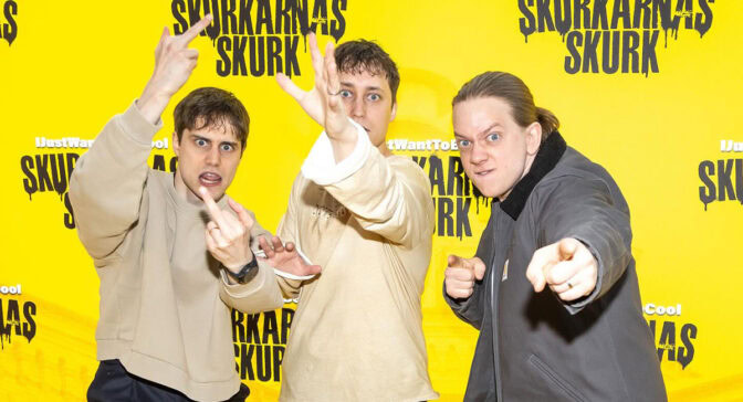 Från vänster: Victor, Emil och Joel.