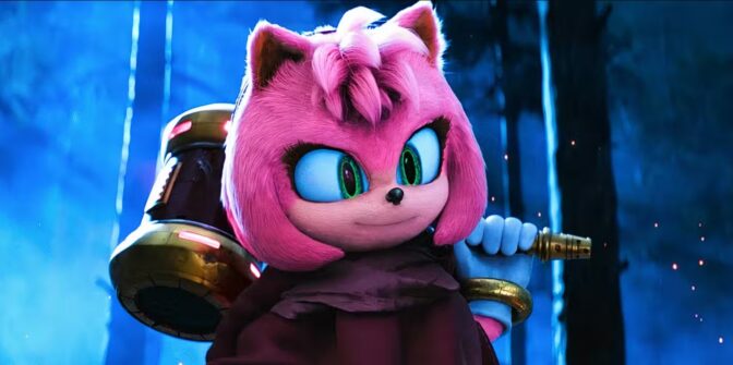 Amy Rose i "Sonic the Hedgehog 3". 