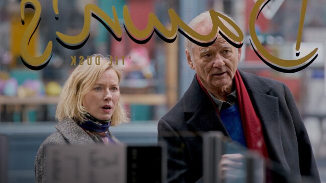 Naomi Watts och Bill Murray i "The Friend"