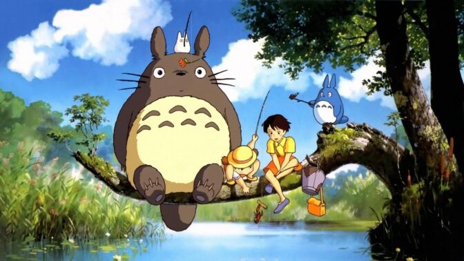 "Min granne Totoro"